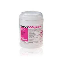 CaviWipes Surface Disinfectant Wipes 3 Minute Regular 6&quot; x 6.75&quot; 160/tub-Browbox