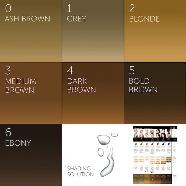 I ❤️ INK Eyebrow Pigment Collection - Browbox