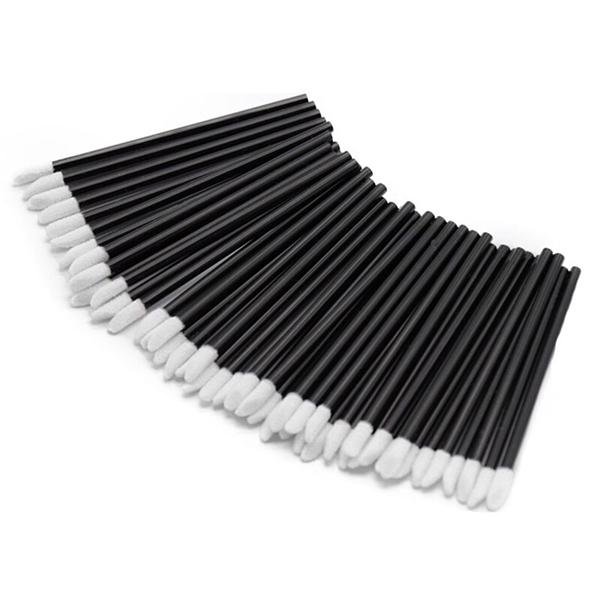 Flocked Applicators - Black-Browbox
